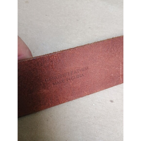 Denim & Supply Ralph Lauren Brown Leather O Ring Buckle Belt Boho Western Small main image 5